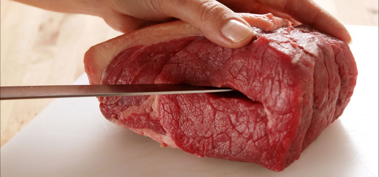 Rundvlees-snijden